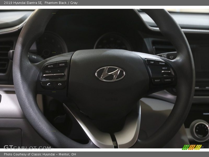 Phantom Black / Gray 2019 Hyundai Elantra SE