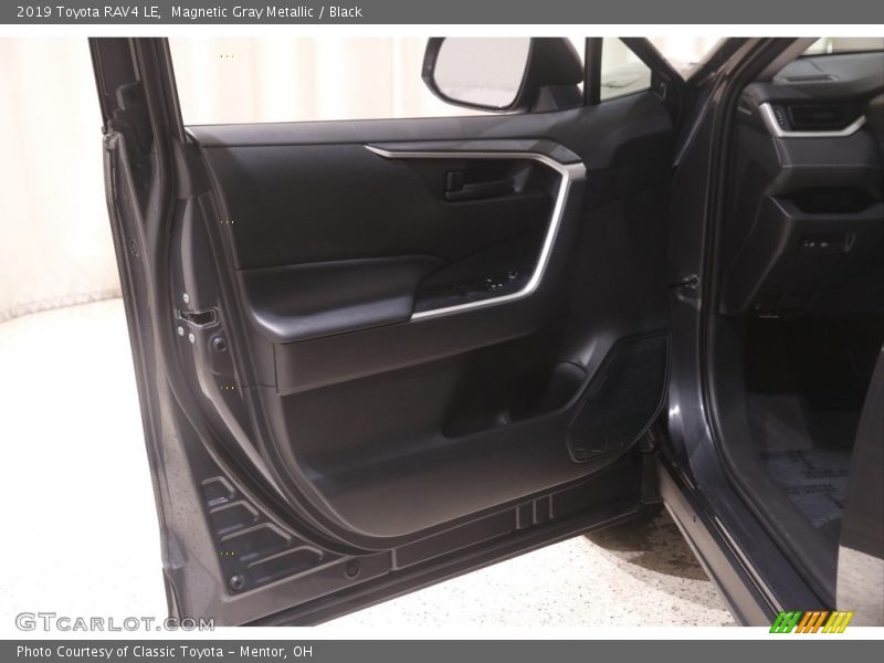 Magnetic Gray Metallic / Black 2019 Toyota RAV4 LE