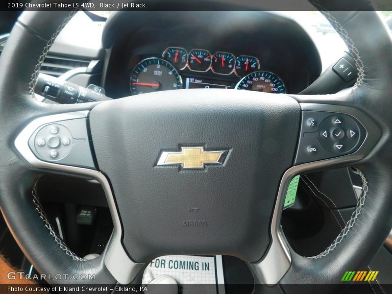 Black / Jet Black 2019 Chevrolet Tahoe LS 4WD