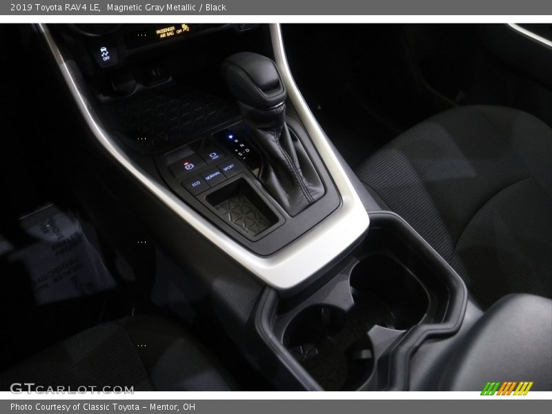 Magnetic Gray Metallic / Black 2019 Toyota RAV4 LE