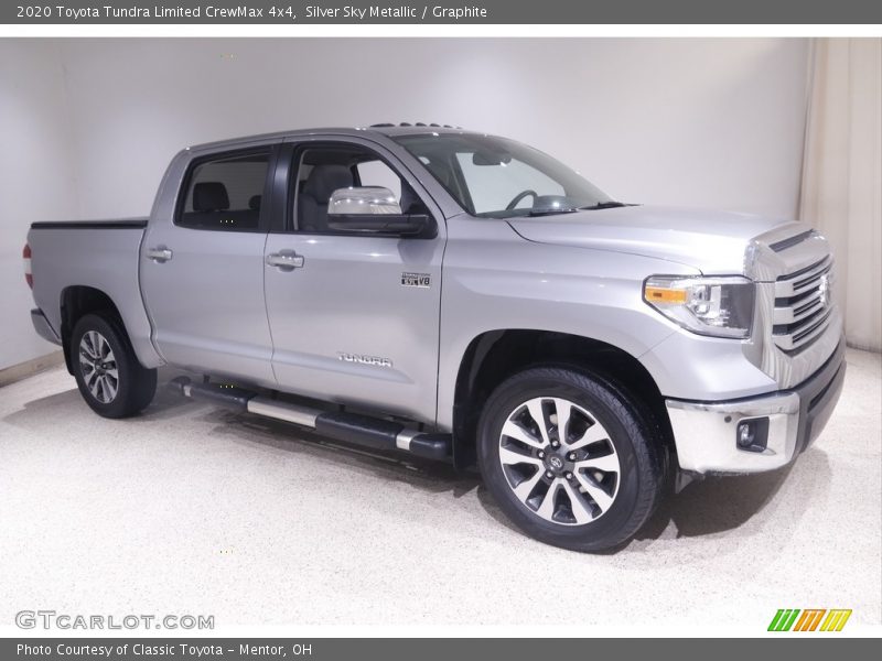 Silver Sky Metallic / Graphite 2020 Toyota Tundra Limited CrewMax 4x4