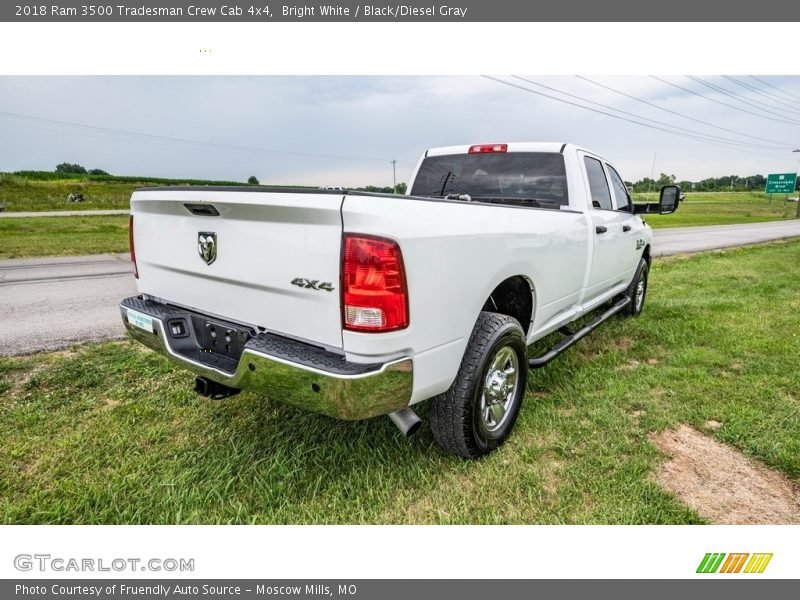 Bright White / Black/Diesel Gray 2018 Ram 3500 Tradesman Crew Cab 4x4