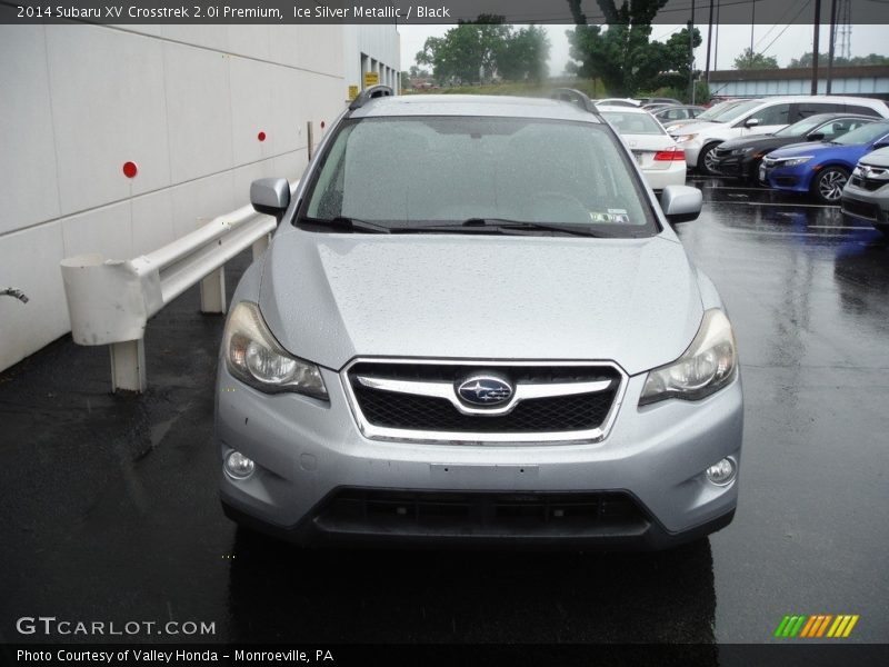 Ice Silver Metallic / Black 2014 Subaru XV Crosstrek 2.0i Premium