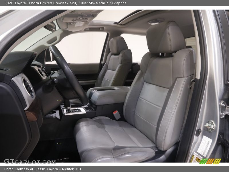 Silver Sky Metallic / Graphite 2020 Toyota Tundra Limited CrewMax 4x4