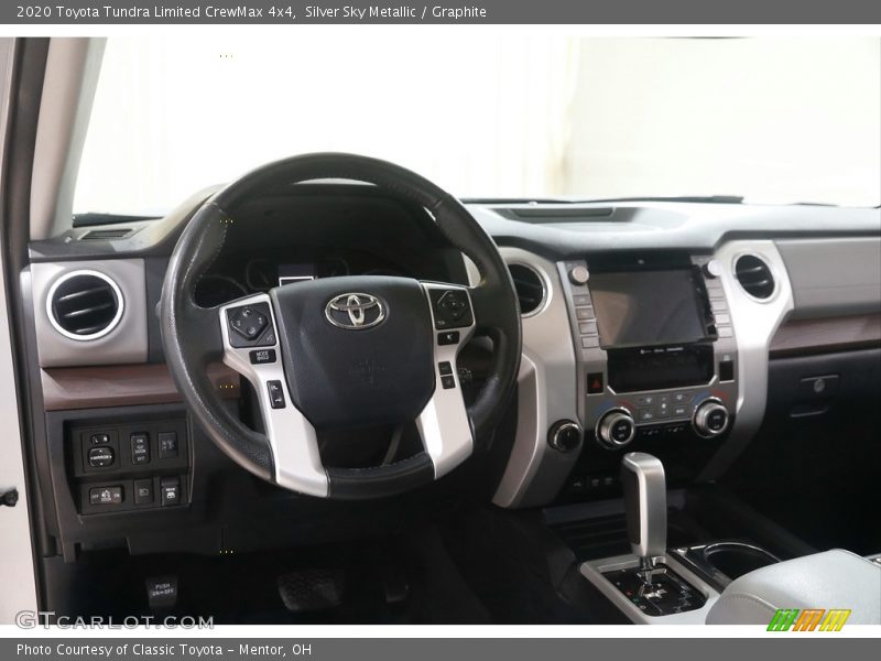 Silver Sky Metallic / Graphite 2020 Toyota Tundra Limited CrewMax 4x4