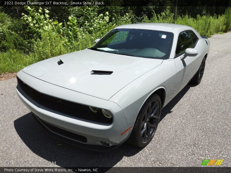 Smoke Show / Black 2022 Dodge Challenger SXT Blacktop