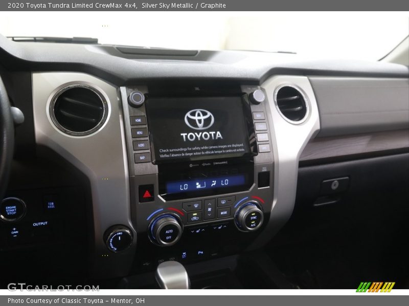 Silver Sky Metallic / Graphite 2020 Toyota Tundra Limited CrewMax 4x4