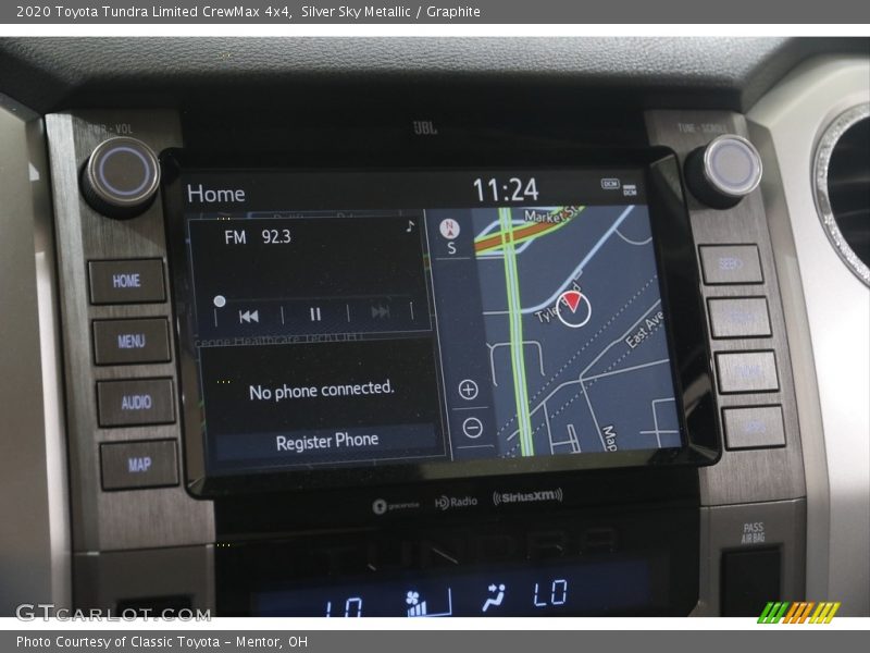 Silver Sky Metallic / Graphite 2020 Toyota Tundra Limited CrewMax 4x4