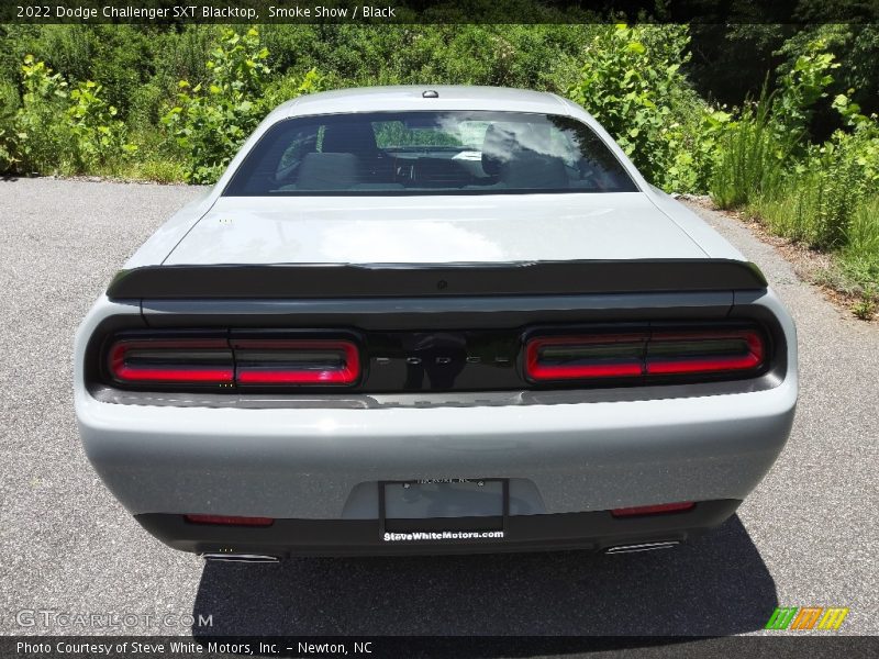 Smoke Show / Black 2022 Dodge Challenger SXT Blacktop