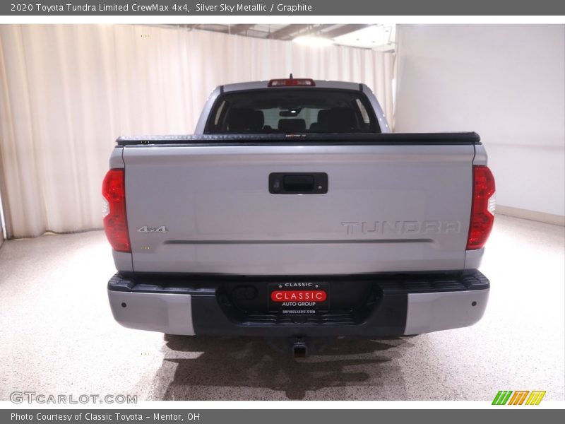 Silver Sky Metallic / Graphite 2020 Toyota Tundra Limited CrewMax 4x4