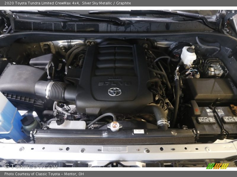 Silver Sky Metallic / Graphite 2020 Toyota Tundra Limited CrewMax 4x4