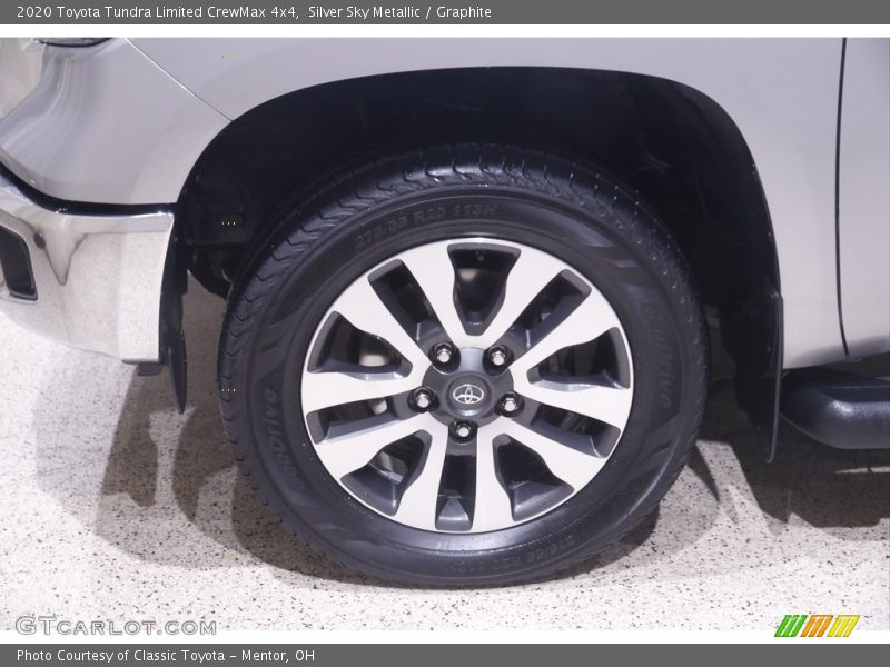 Silver Sky Metallic / Graphite 2020 Toyota Tundra Limited CrewMax 4x4