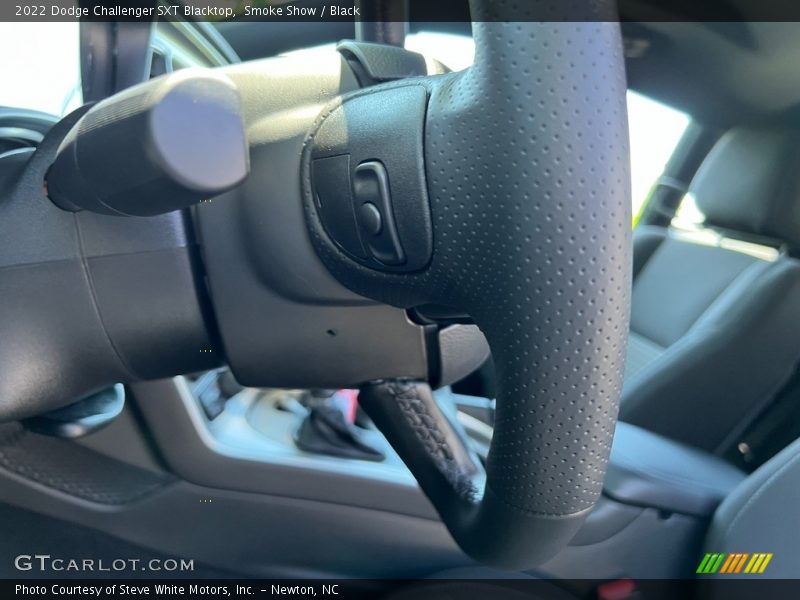 Smoke Show / Black 2022 Dodge Challenger SXT Blacktop