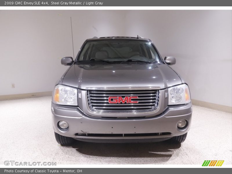 Steel Gray Metallic / Light Gray 2009 GMC Envoy SLE 4x4