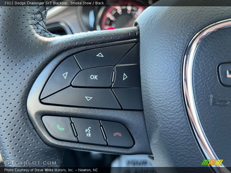 Smoke Show / Black 2022 Dodge Challenger SXT Blacktop