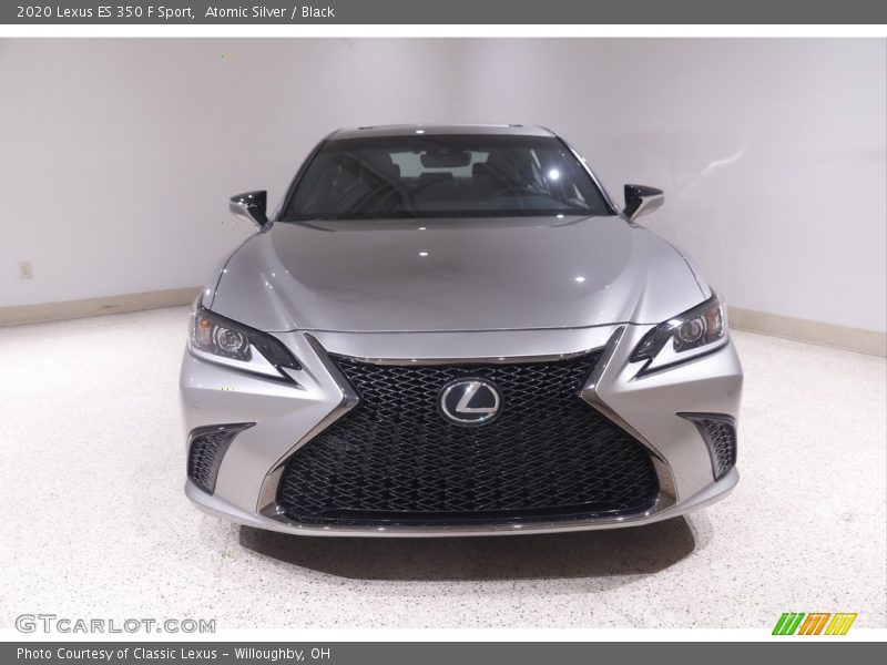Atomic Silver / Black 2020 Lexus ES 350 F Sport