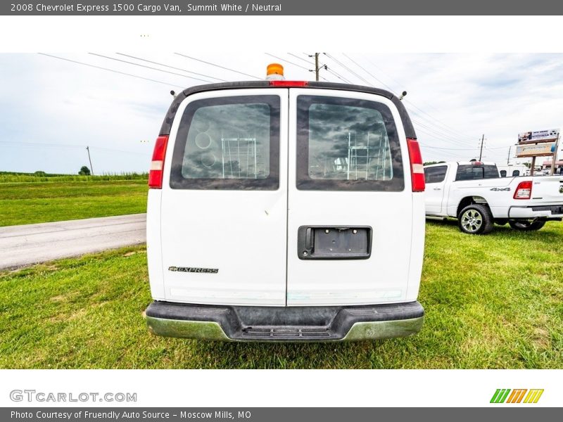 Summit White / Neutral 2008 Chevrolet Express 1500 Cargo Van