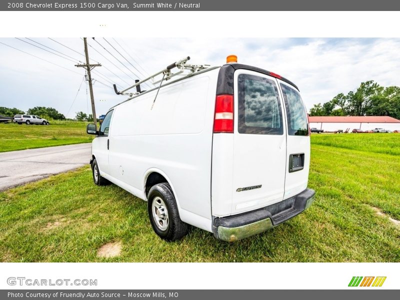 Summit White / Neutral 2008 Chevrolet Express 1500 Cargo Van