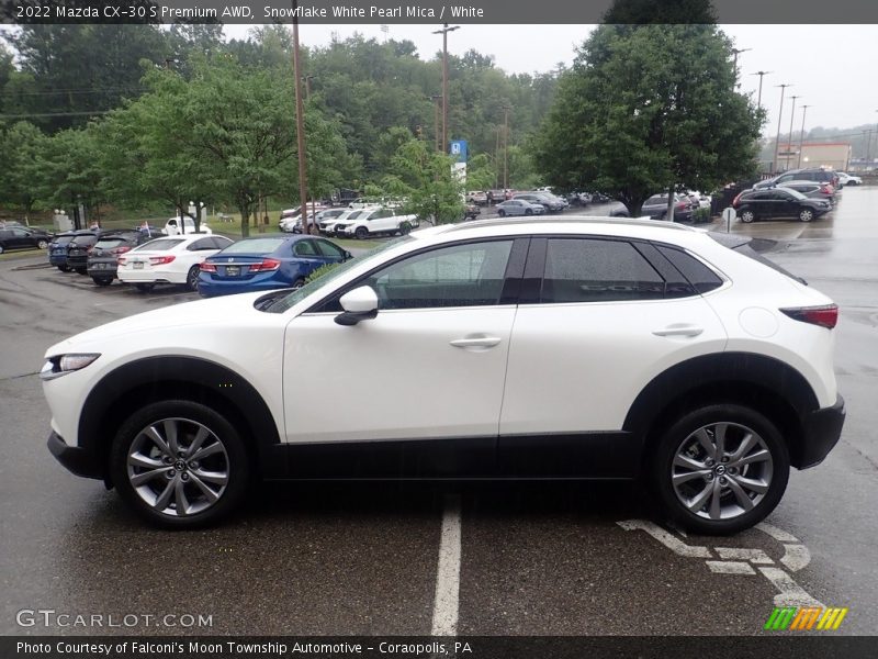  2022 CX-30 S Premium AWD Snowflake White Pearl Mica
