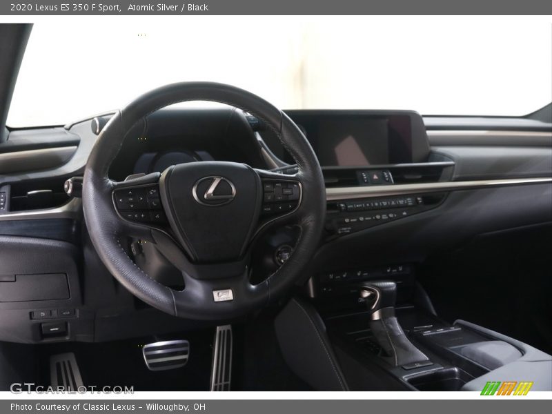 Atomic Silver / Black 2020 Lexus ES 350 F Sport