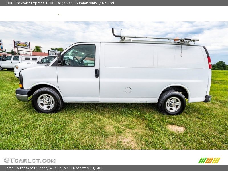 Summit White / Neutral 2008 Chevrolet Express 1500 Cargo Van