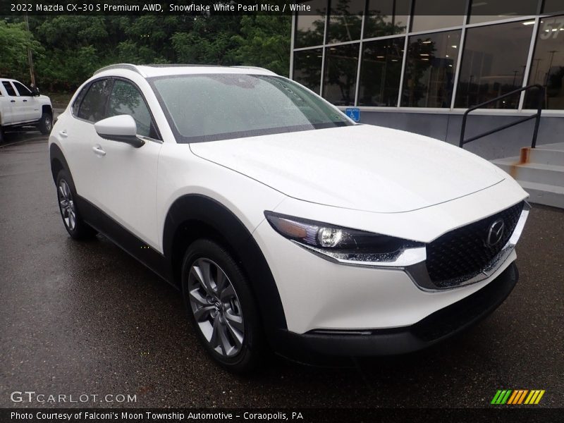  2022 CX-30 S Premium AWD Snowflake White Pearl Mica