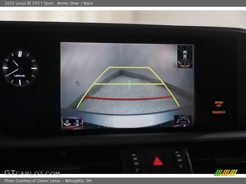 Atomic Silver / Black 2020 Lexus ES 350 F Sport
