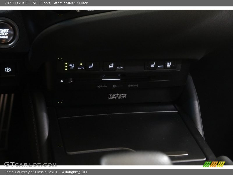 Atomic Silver / Black 2020 Lexus ES 350 F Sport