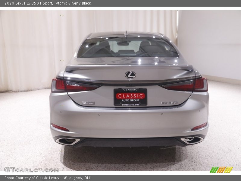 Atomic Silver / Black 2020 Lexus ES 350 F Sport