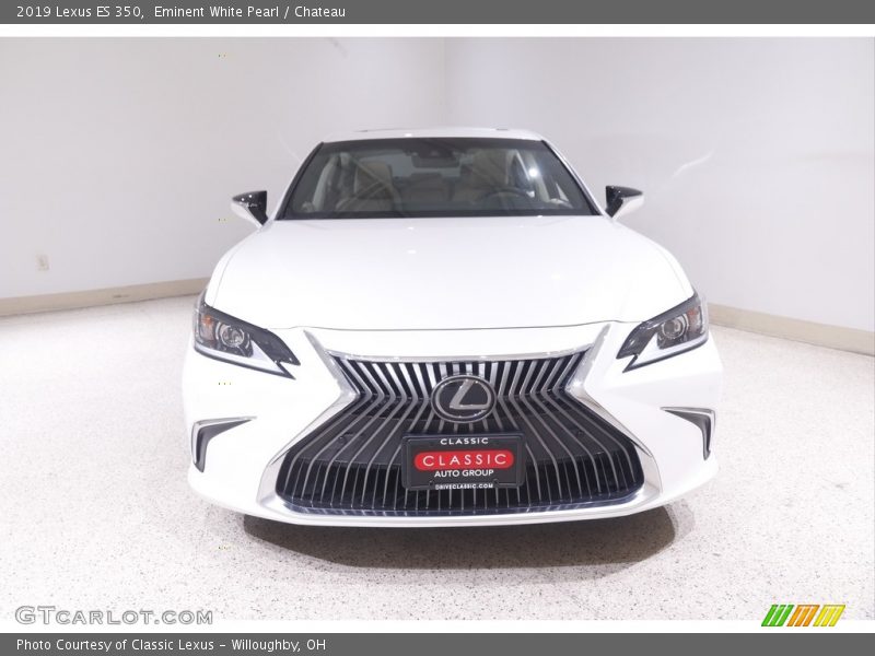 Eminent White Pearl / Chateau 2019 Lexus ES 350