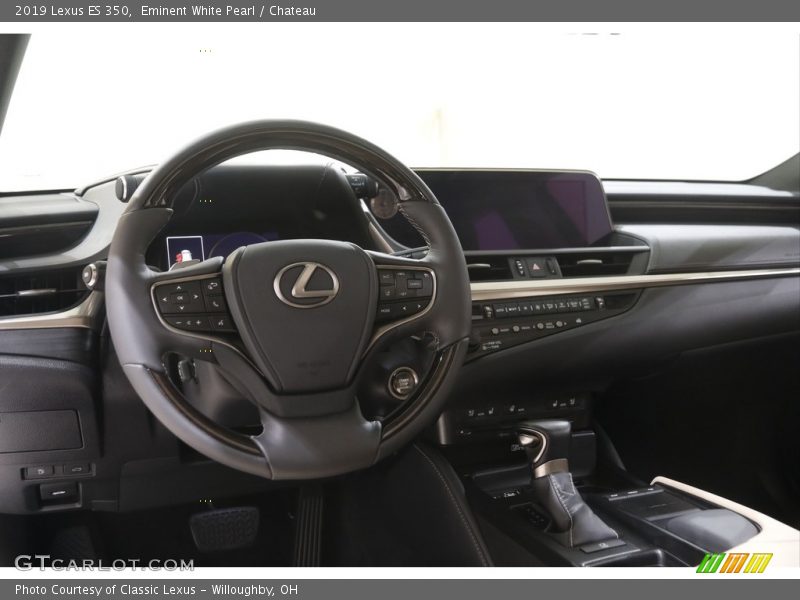 Eminent White Pearl / Chateau 2019 Lexus ES 350