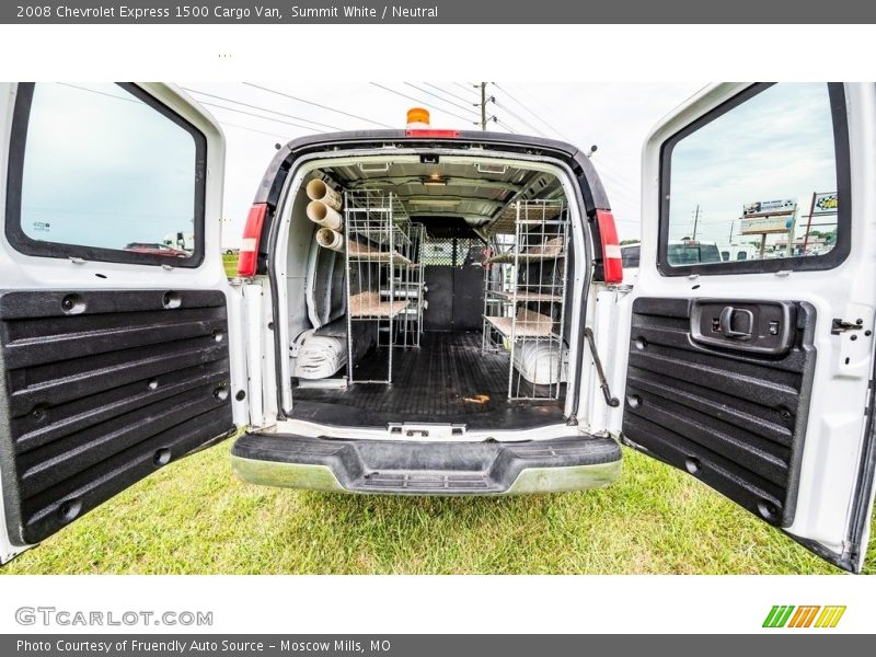 Summit White / Neutral 2008 Chevrolet Express 1500 Cargo Van