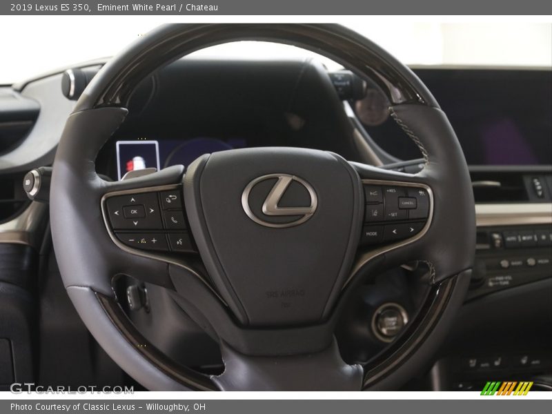 Eminent White Pearl / Chateau 2019 Lexus ES 350