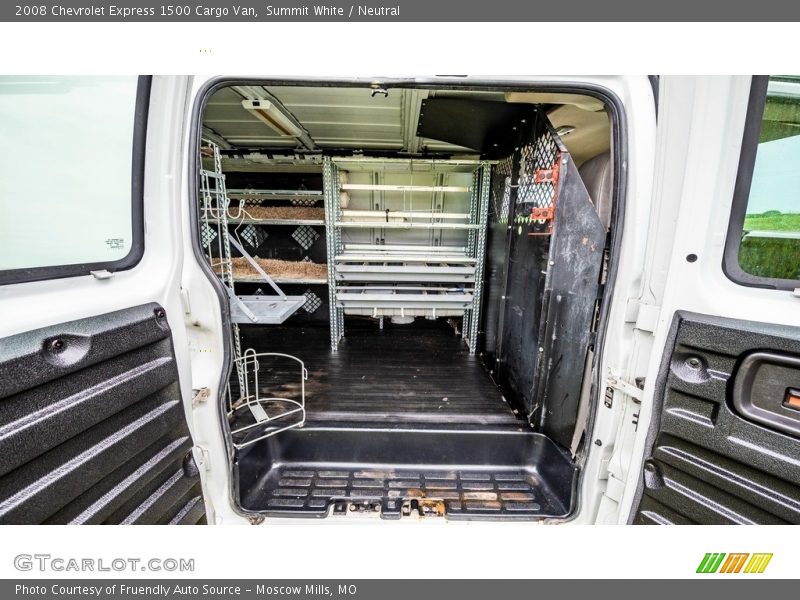 Summit White / Neutral 2008 Chevrolet Express 1500 Cargo Van