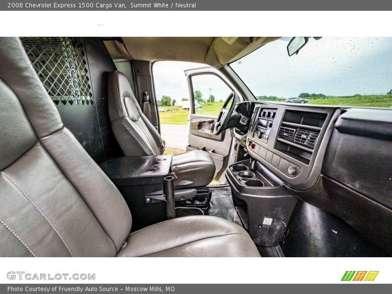 Summit White / Neutral 2008 Chevrolet Express 1500 Cargo Van