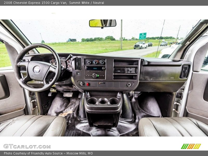 Summit White / Neutral 2008 Chevrolet Express 1500 Cargo Van