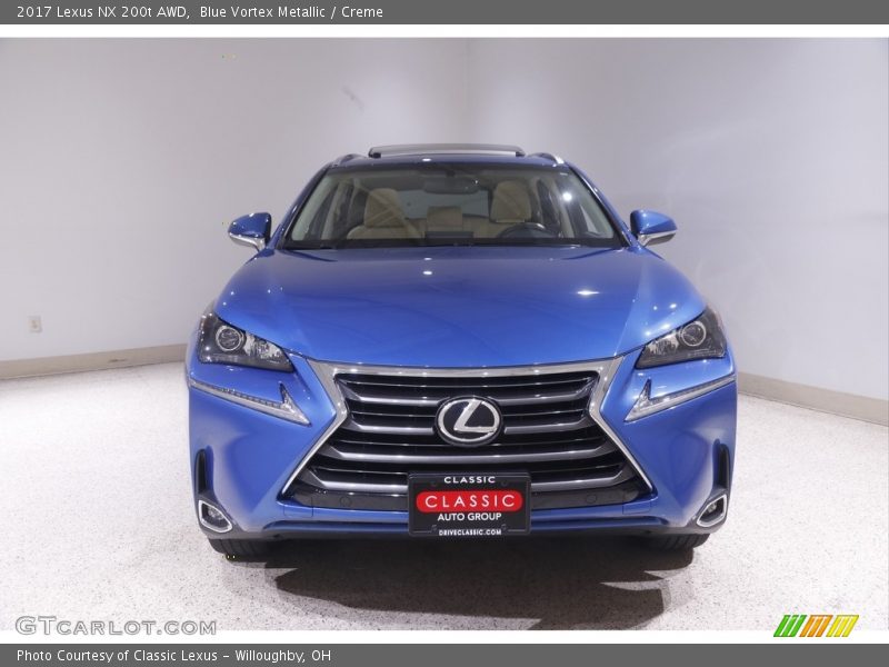 Blue Vortex Metallic / Creme 2017 Lexus NX 200t AWD