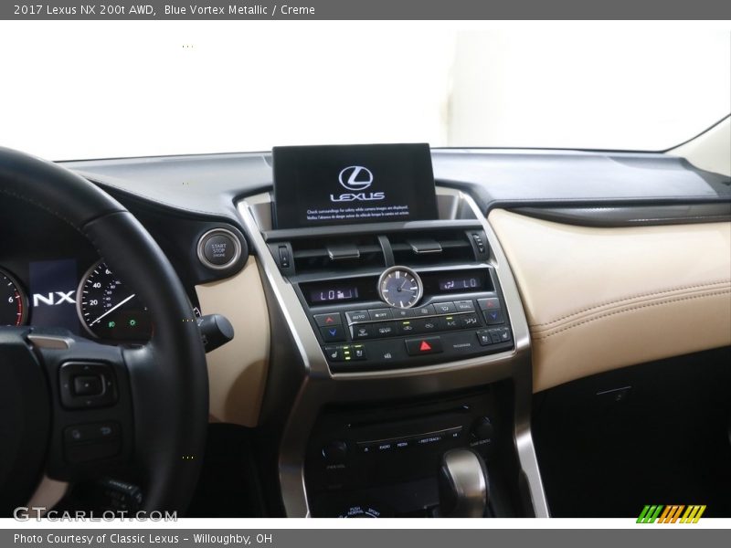 Blue Vortex Metallic / Creme 2017 Lexus NX 200t AWD