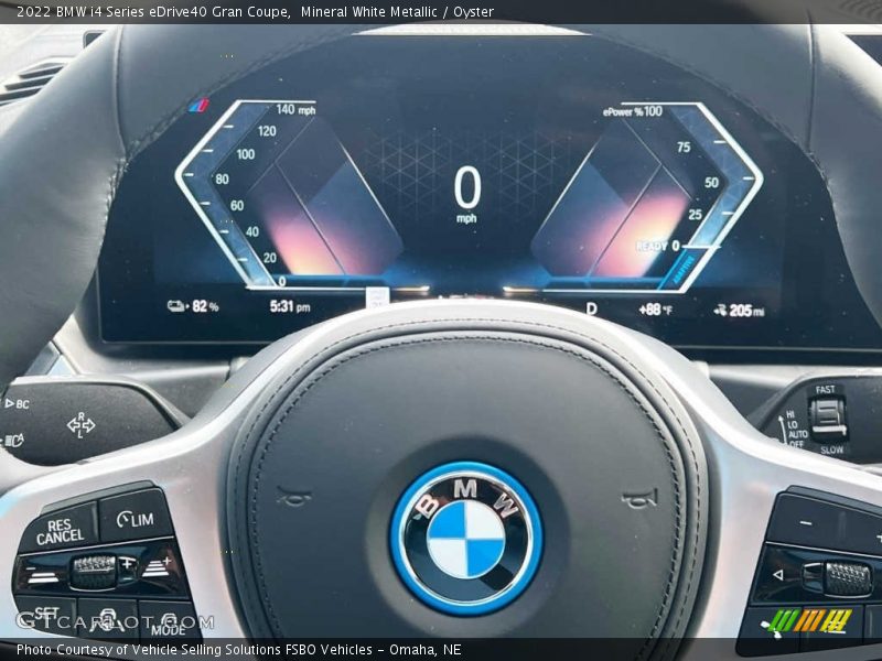  2022 i4 Series eDrive40 Gran Coupe Steering Wheel