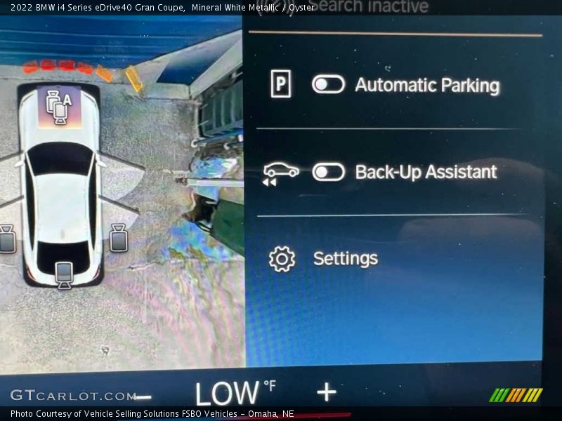 Mineral White Metallic / Oyster 2022 BMW i4 Series eDrive40 Gran Coupe