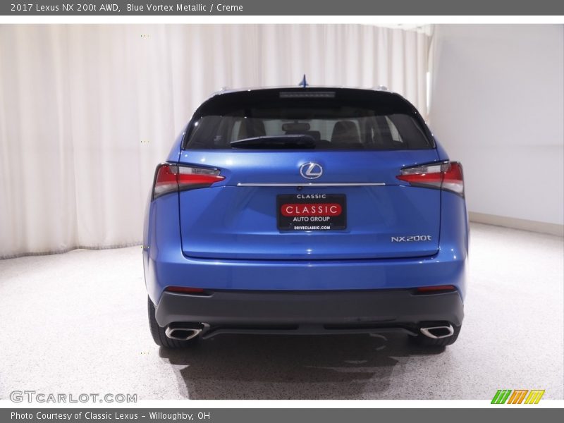 Blue Vortex Metallic / Creme 2017 Lexus NX 200t AWD