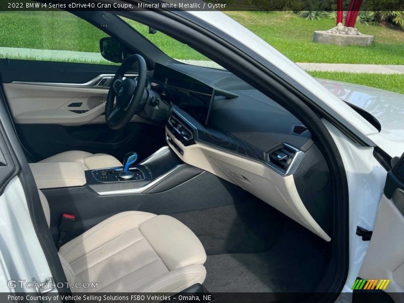 Front Seat of 2022 i4 Series eDrive40 Gran Coupe