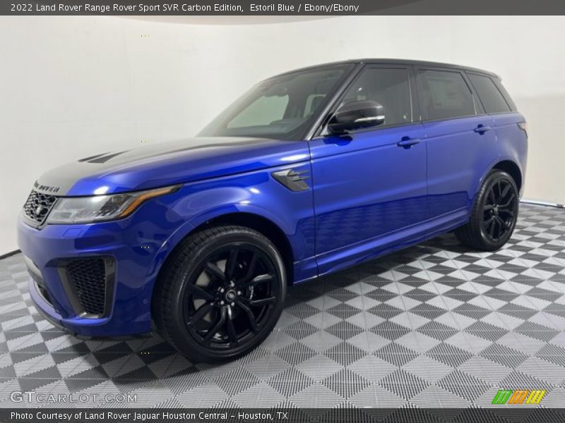 Front 3/4 View of 2022 Range Rover Sport SVR Carbon Edition