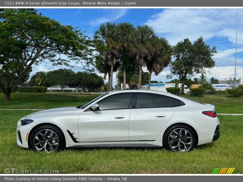  2022 i4 Series eDrive40 Gran Coupe Mineral White Metallic