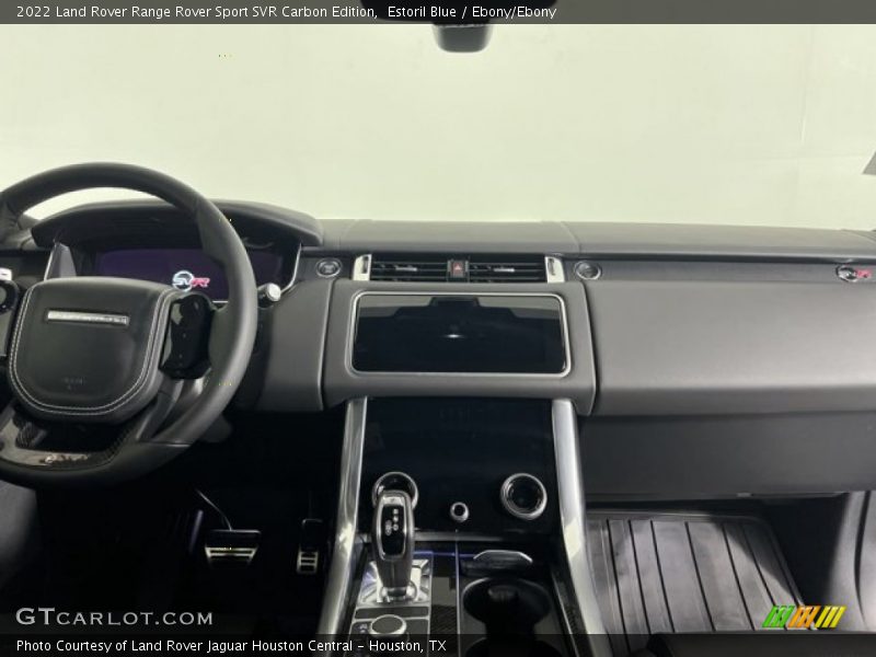 Dashboard of 2022 Range Rover Sport SVR Carbon Edition