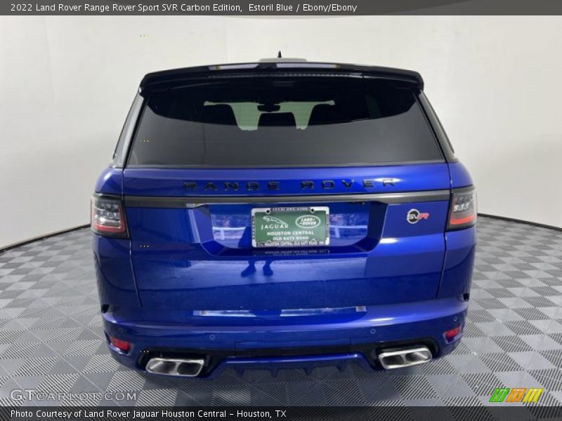 Estoril Blue / Ebony/Ebony 2022 Land Rover Range Rover Sport SVR Carbon Edition