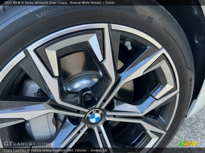 Mineral White Metallic / Oyster 2022 BMW i4 Series eDrive40 Gran Coupe