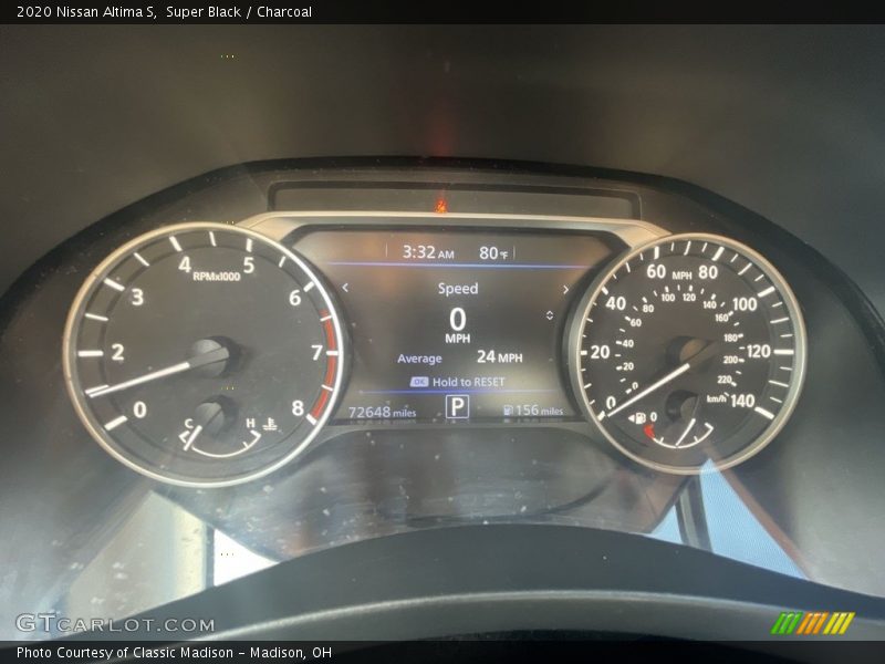 Super Black / Charcoal 2020 Nissan Altima S