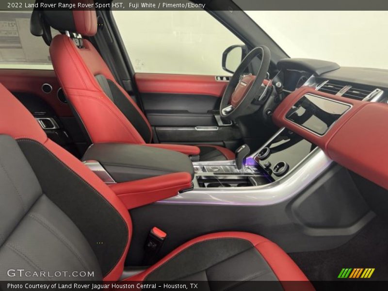 Front Seat of 2022 Range Rover Sport HST