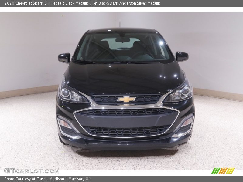 Mosaic Black Metallic / Jet Black/Dark Anderson Silver Metallic 2020 Chevrolet Spark LT